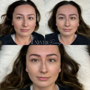 Eyebrow Tattoo result by Fauxever Beauty in Elmhurst, IL