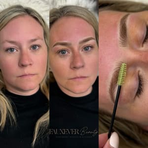 Eyebrow Tattoo result by Fauxever Beauty in Elmhurst, IL