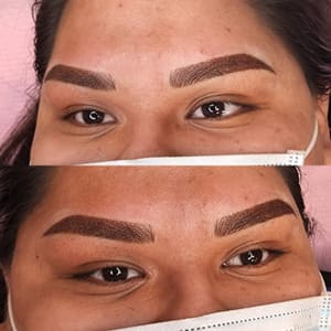 Eyebrow Tattoo result by Fearless Beauty Ink in Sioux Falls, SD