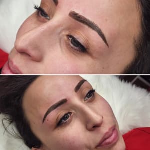 Eyebrow Tattoo result by Fearless Beauty Ink in Sioux Falls, SD