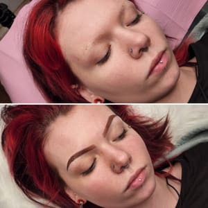 Eyebrow Tattoo result by Fearless Beauty Ink in Sioux Falls, SD
