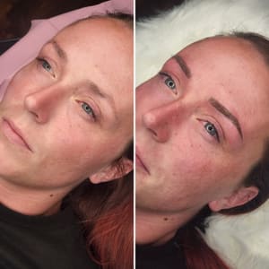 Eyebrow Tattoo result by Fearless Beauty Ink in Sioux Falls, SD