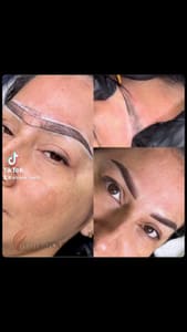 Eyebrow Tattoo result by Feather Touch Permanent Makeup & Spa in Kernersville, NC