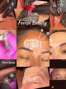 Eyebrow Tattoo result by Feersa Beauty in Brownsville, TN