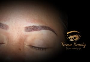 Eyebrow Tattoo result by Feersa Beauty in Brownsville, TN