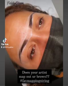 Eyebrow Tattoo result by Feisty Glam-permanent makeup studio in Burleson, TX