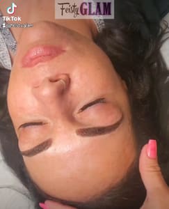 Eyebrow Tattoo result by Feisty Glam-permanent makeup studio in Burleson, TX