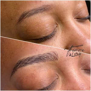 Eyebrow Tattoo result by Femme and Lush in Houston, TX
