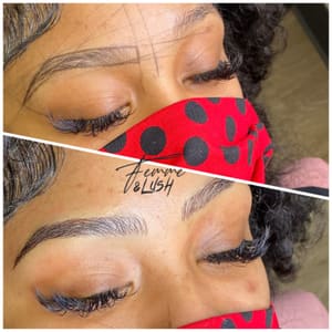 Eyebrow Tattoo result by Femme and Lush in Houston, TX