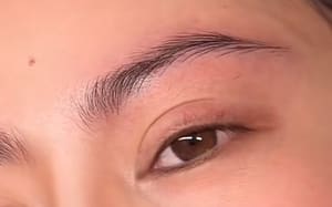 Eyebrow Tattoo result by FengShui Your Face EyeBrows Tattoo in Vienna, VA