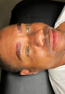 Eyebrow Tattoo result by Fenix Beauty Aesthetics in Los Angeles, CA