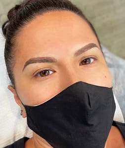 Eyebrow Tattoo result by FENYCIE Permanent Makeup Studio and Academy in Totowa, NJ