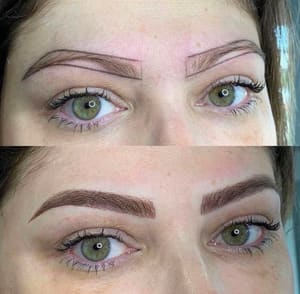 Eyebrow Tattoo result by Fera Microblading in Fair Oaks, CA