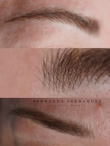Eyebrow Tattoo result by Fernanda Fernandes PMU Permanent Make Up and beauty care in Katy, TX