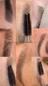 Eyebrow Tattoo result by Fernanda Fernandes PMU Permanent Make Up and beauty care in Katy, TX