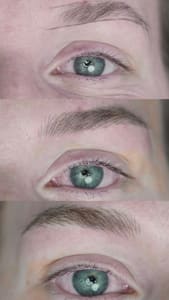 Eyebrow Tattoo result by Fernanda Fernandes PMU Permanent Make Up and beauty care in Katy, TX
