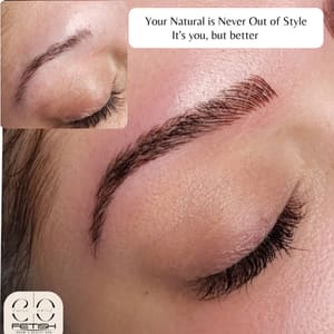 Eyebrow Tattoo result by Fetish Brow & Beauty Bar LLC in Bronx, NY