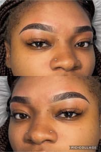 Eyebrow Tattoo result by Fierce Beauty 101 El Paso in El Paso, TX