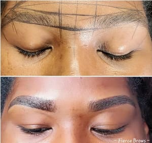 Eyebrow Tattoo result by Fierce Brows in Panama City, FL