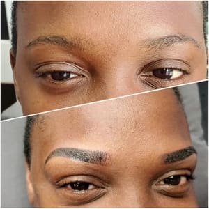 Eyebrow Tattoo result by Fierce Brows in Panama City, FL