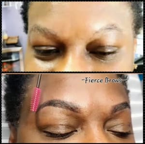 Eyebrow Tattoo result by Fierce Brows in Panama City, FL