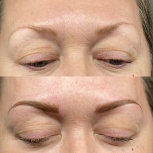 Eyebrow Tattoo result by FIGO Beauty in Encino, CA
