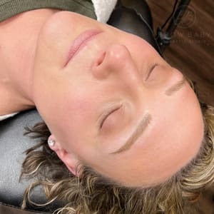 Eyebrow Tattoo result by Fine and Feral Cosmetic Studio in Cumming, GA