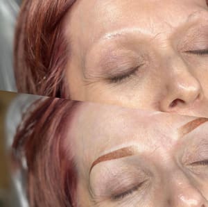 Eyebrow Tattoo result by Fine Lines Ink in Aztec, NM