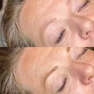 Eyebrow Tattoo result by Fine Lines Ink in Aztec, NM