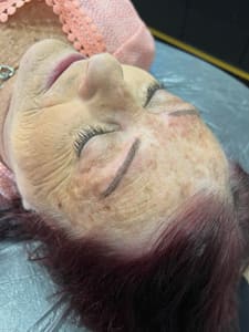 Eyebrow Tattoo result by Fine Lines Permanent Makeup by Jasmine in Vernal, UT