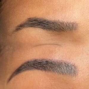 Eyebrow Tattoo result by Fine Strokes Microblading in Birmingham, MI