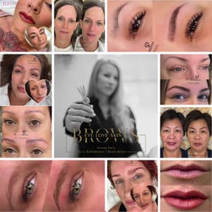 Eyebrow Tattoo result by Finesse Brow Artistry in University Park, FL