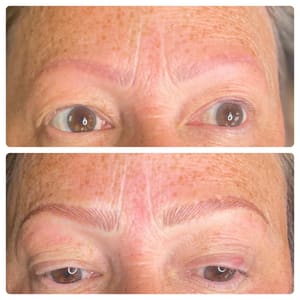 Eyebrow Tattoo result by Finest Beauty Brows in Belle Isle, FL