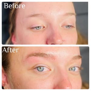 Eyebrow Tattoo result by Finest Beauty Brows in Belle Isle, FL