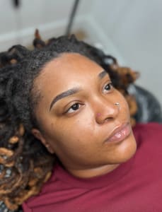 Eyebrow Tattoo result by Finl Look Studio in Charlotte, NC