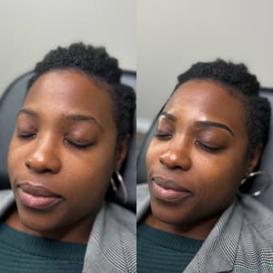 Eyebrow Tattoo result by Finl Look Studio in Charlotte, NC