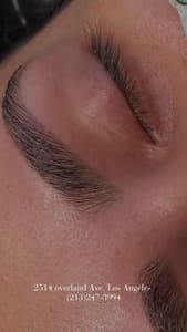 Eyebrow Tattoo result by first class esthetics lounge in Los Angeles, CA
