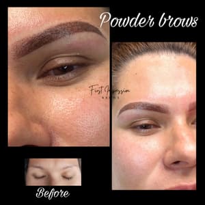 Eyebrow Tattoo result by First Impression Brows in Ontario, CA