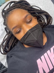 Eyebrow Tattoo result by First 'n Lash, LLC in Memphis, TN