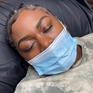 Eyebrow Tattoo result by First 'n Lash, LLC in Memphis, TN