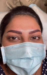 Eyebrow Tattoo result by Flashy in Dublin, CA