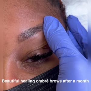 Eyebrow Tattoo result by Flashy in Dublin, CA