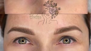 Eyebrow Tattoo result by Flawless Beauty Idaho in Meridian, ID