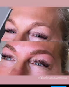 Eyebrow Tattoo result by Flawless brow aesthetics in Largo, FL