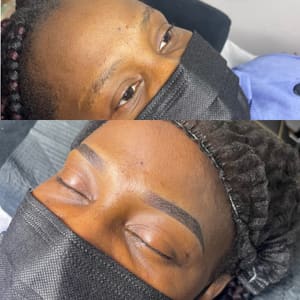 Eyebrow Tattoo result by Flawless By Lola, LLC in Pittsburgh, PA