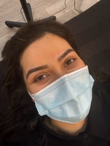 Eyebrow Tattoo result by Flawless By Naaz in Woodbridge, VA
