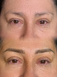 Eyebrow Tattoo result by Flawless Cosmetics PMU Studio in Watsonville, CA