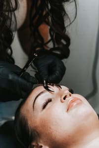 Eyebrow Tattoo result by Flawless Faces Lash & Brow Artistry in Dover, NH