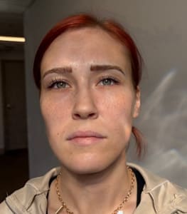 Eyebrow Tattoo result by Flawless Finish Med Spa in Cincinnati, OH
