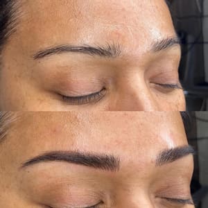 Eyebrow Tattoo result by Flawless Glo MedSpa in Grand Junction, CO